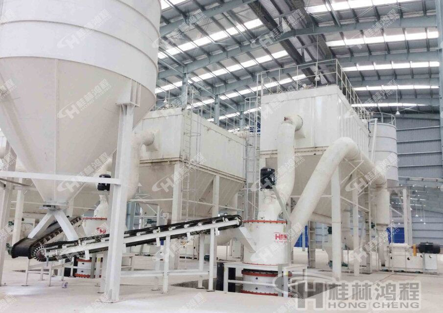 HCH1395超細(xì)環(huán)輥磨粉機，白云石磨粉機
